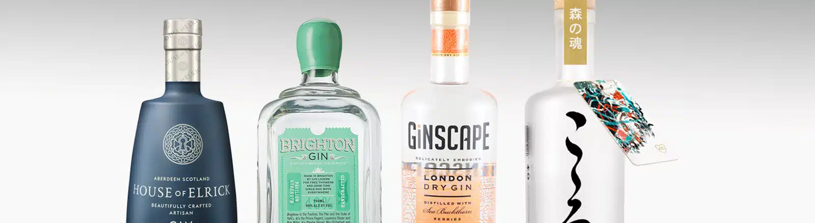 A selection of Croxsons glass spirits bottles