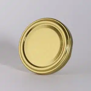 Gold 70mm twist off cap by Croxsons