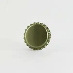 Amber glass bottle with swing top cap