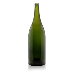 4 different sizes of long island glass bottles